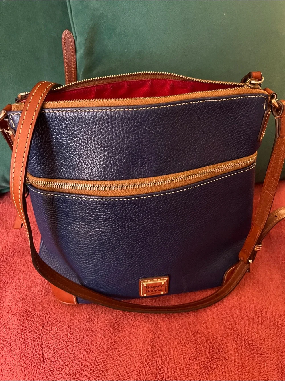 Dooney and Bourke Blue crossbody Bag - Picture 2 of 10